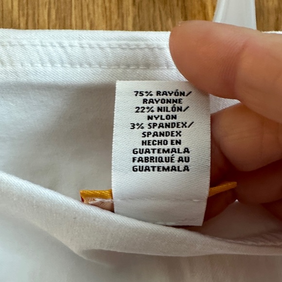 Ruby Rd. White Pants - Picture 3 of 8